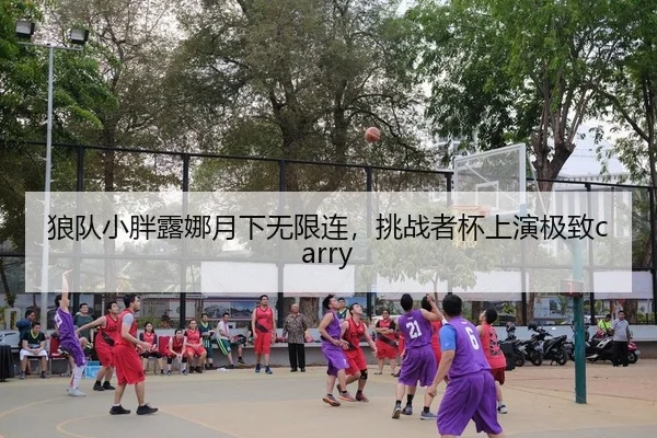 狼队小胖露娜月下无限连，挑战者杯上演极致carry